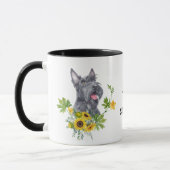 Mok zonnebloem Eucalyptus Scottish Terrier (Links)