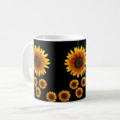 mok zonnebloemen (Voorkant links)