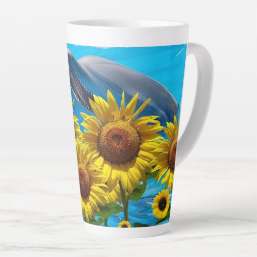 Mok zonnebloempitten Dolphin Latte (Rechterhoek)