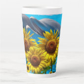 Mok zonnebloempitten Dolphin Latte (Voorkant)