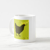 Mok zwarte kippen (Voorkant links)