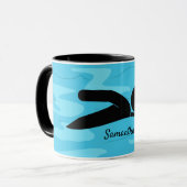 Mok Zwemvormig ontwerp (Voorkant links)