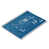 moka bialetti blueprint notitieboek (Linkerzijde)