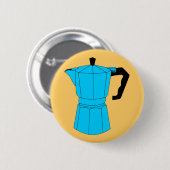 Moka Espresso Coffee Pot Ronde Button 5,7 Cm (Voorkant /achterkant)