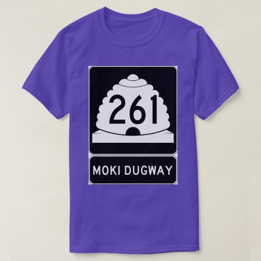Moki Dugway Utah SR T-shirt (Design voorkant)