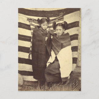 Moki Girls, 1879 Briefkaart