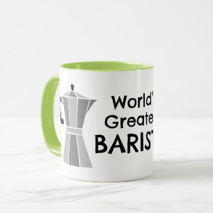 Mokkapot koffiebeker voor de beste barista ter wer mok