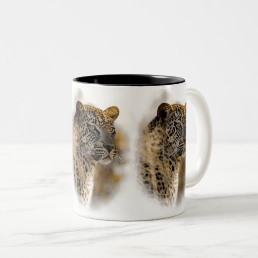 Mokken en bekers van de luipaard (Voorkant rechts)