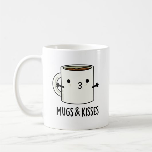 Mokken en Kisses Funny Mug Pun (Links)