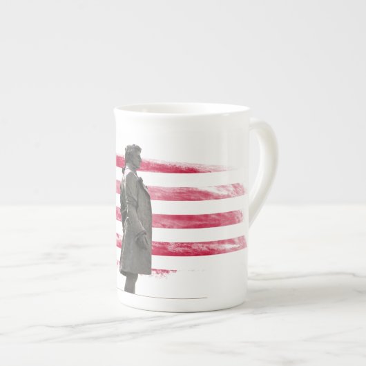 Mokken en kopjes Nathan Hale (1755-1776) Spion Ame (Voorkant rechts)