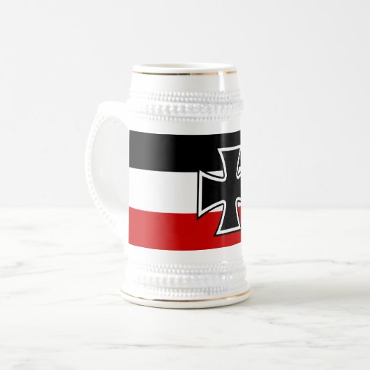 Mokken en steins van de Pruisische vlag (Voorkant links)