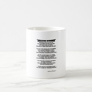 mokken/KUPS VOOR 'AFBEELDINGSWONDER' Koffiemok