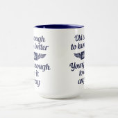 mokken met de aangepaste naam "Old & Young" (Midden)