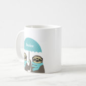 Mokken met sleuf (Voorkant links)