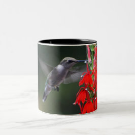 Mokken met vogel