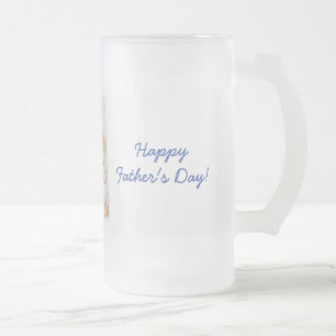 Mokken op de persoonlijke Happy Fathers-dag VOEGEN
