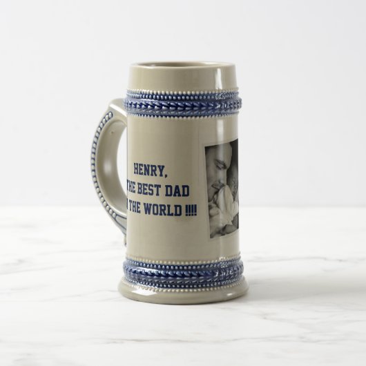 Mokken op de persoonlijke vaderdag VOEGEN UW FOTO  (Voorkant links)