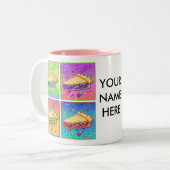 Mokken - Pop art. (Voorkant links)