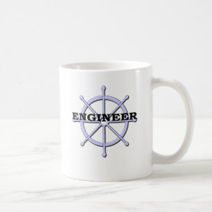 Mokken scheepswielen van technicus