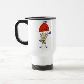 Mokken Stick Figuur Sky Diver (Links)