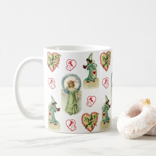 Mokken Valentijnsdag Mok (Met donut)