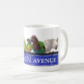 Mokken van alle soorten Aviaire Avenue (Voorkant rechts)