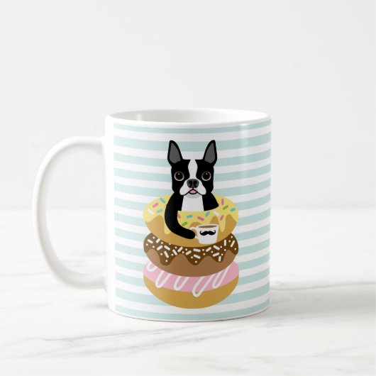Mokken van Boston Terrier (Links)