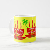 Mokken van Trinidad en Tobago, geschenken, thuis,  (Voorkant links)