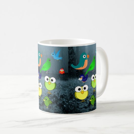 mokken vogels (Voorkant rechts)