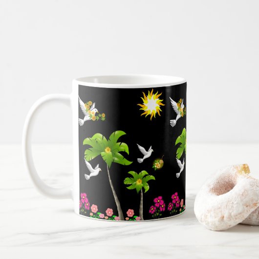 mokken vogels (Met donut)