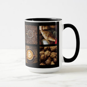 Mokken voor aangepaste monogram van koffie Lover 1