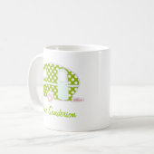 Mokken voor gepersonaliseerde Retro Caravan Art (Voorkant links)