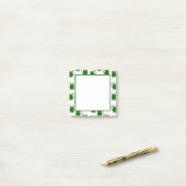 Mokken voor groene bier - Witte noten Post-it® Notes (Op bureau)