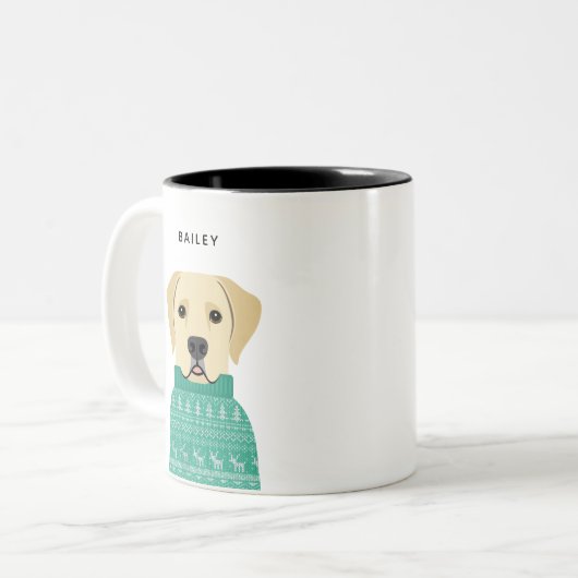 Mokken voor labrador Retriever (Voorkant links)