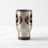 Mokken Wolf Native Art Travel Mugs (Center)