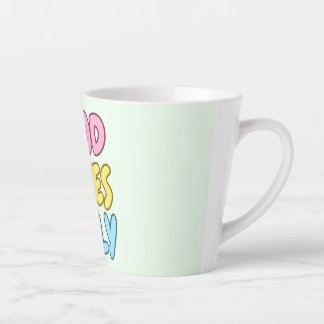 Mokkop 'Alleen Maar Goede Vibes' Latte Mok