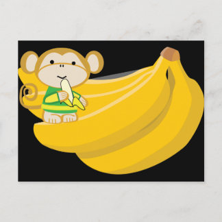 Mokko's Big Bunch Briefkaart - zwart