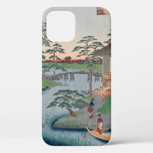 Mokuboji Temple  Ukiyo-e Japanse kunst iPhone 12 Hoesje