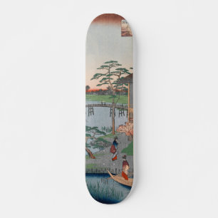 Mokuboji Temple Ukiyo-e Japanse kunst Skateboard