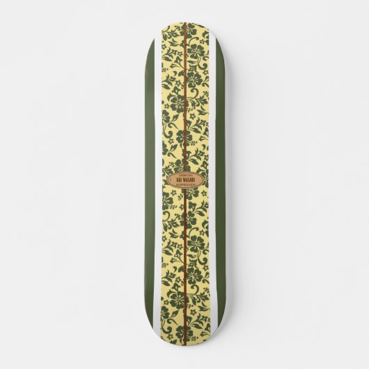 Mokuleia Surf Skateboard (Voorkant)