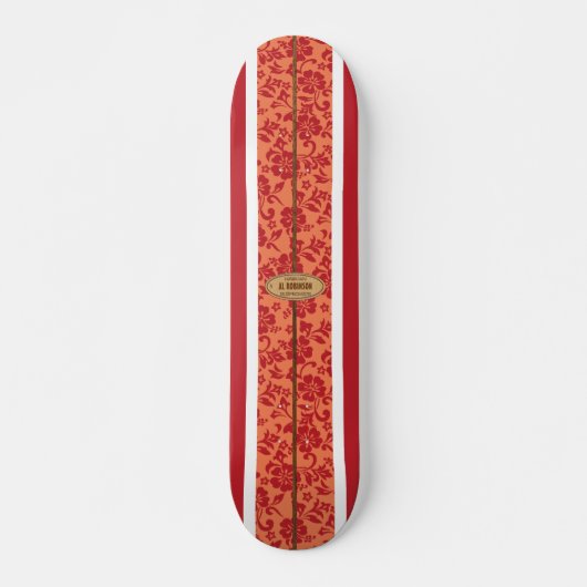 Mokuleia Surf Skateboard (Voorkant)