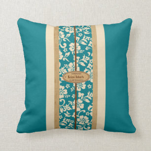 Mokuleia Surfboard Square Kussens