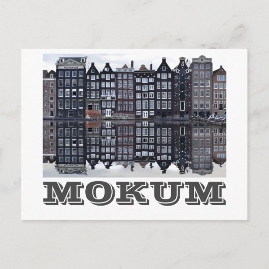 Mokum (Amsterdam) Briefkaart (Voorkant)
