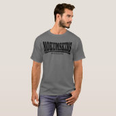 Mokumskins zwart t-shirt (Voorkant volledig)