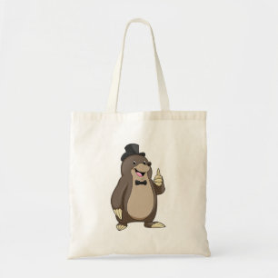 Mol als Bruidegom met Das Tote Bag