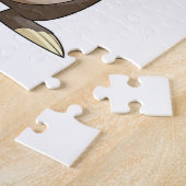 Mol als bruidegom met stropdas legpuzzel (Zijkant)