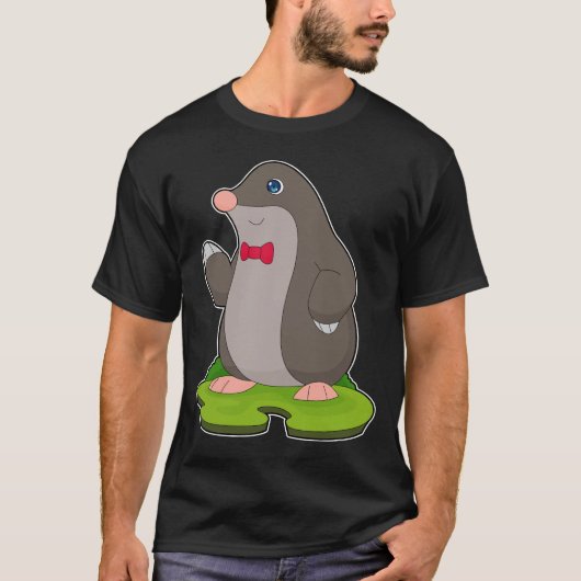 Mol Gentleman Bow stropdas T-shirt (Voorkant)