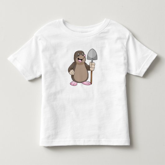 Mol met Schep Kinder Shirts (Voorkant)