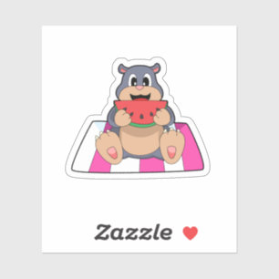 Mol met watermeloen.PNG Sticker