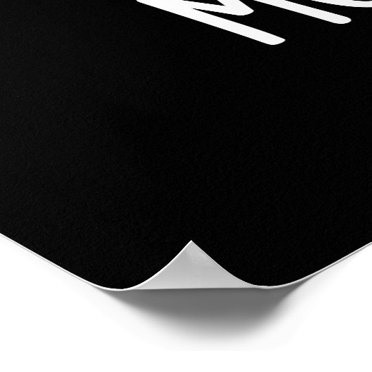 Molar Beer Funny Tooth Pun Dark BG Poster (Hoek)